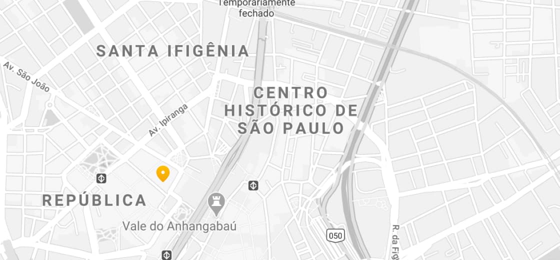 Mapa marcando endereço em Rua Ali Perto, 25 São Paulo - SP 
